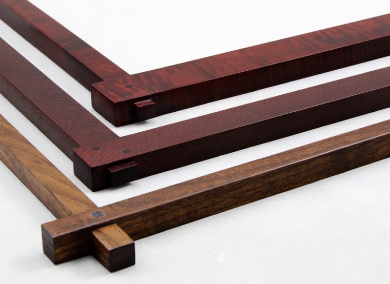 hardwood custom picture frames