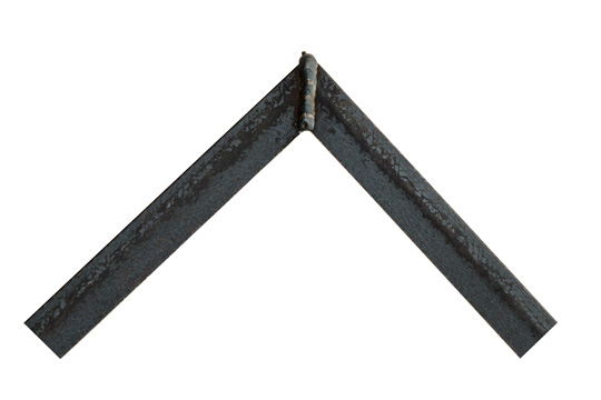 raw welded steel picture frames