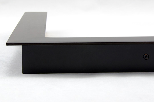 t shape welded steel picture frames